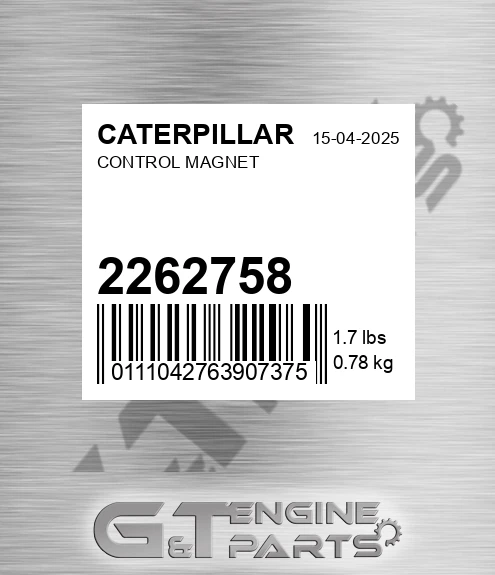 226-2758 Control Magnet for CATERPILLAR