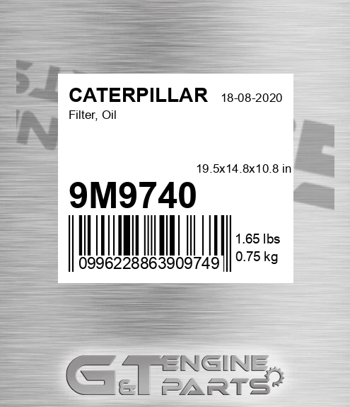 9M9740 Filter, Oil