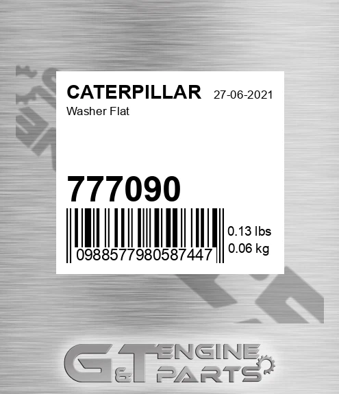 777090 Washer Flat