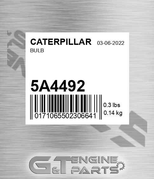 5A-4492 Bulb