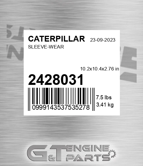2428031 Sleeve-wear for CATERPILLAR