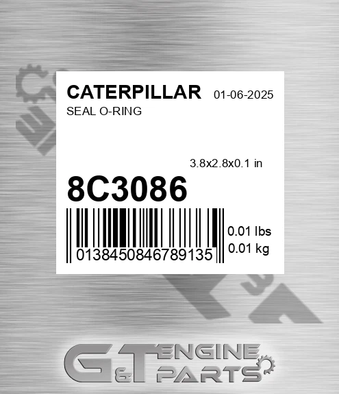 8C-3086 Seal O-ring for CATERPILLAR