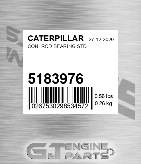 518-3976 Con. Rod Bearing Std. for CATERPILLAR
