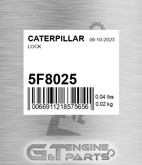 5F8025 Lock