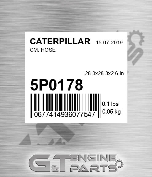 5P-0178 Cm. Hose for CATERPILLAR