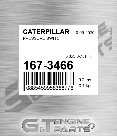 167-3466 Pressure Switch for CATERPILLAR