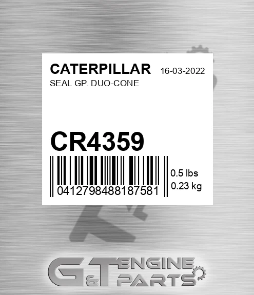 CR4359 Seal Gp. Duo-cone