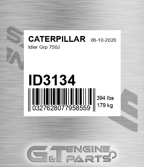 ID3134 Idler Grp 750j for CATERPILLAR