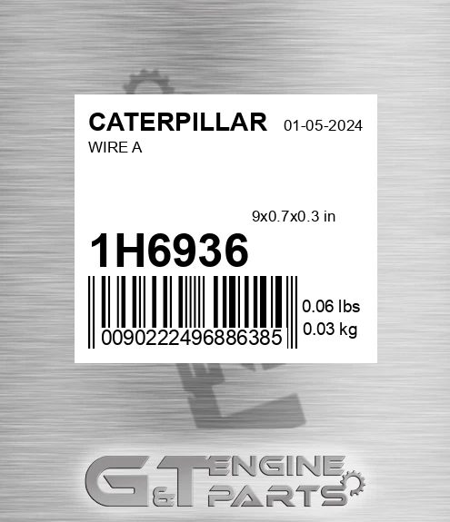 1H6936 Wire A for CATERPILLAR