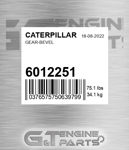 6012251 Gear-bevel for CATERPILLAR