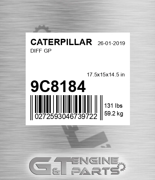 9C8184 Diff Gp