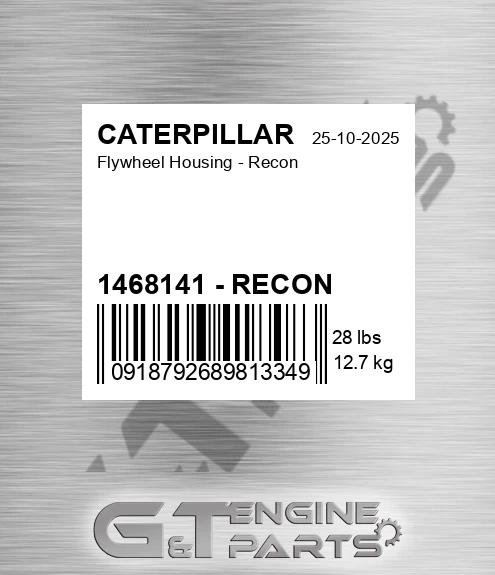 1468141 - RECON Flywheel Housing - Recon for CATERPILLAR