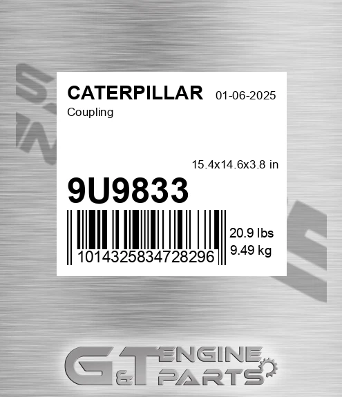 9U9833 Coupling