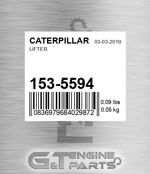 153-5594 Lifter for CATERPILLAR