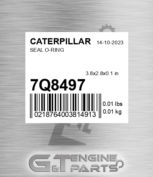 7Q-8497 Seal O-ring for CATERPILLAR
