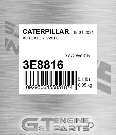 3E-8816 Actuator Switch for CATERPILLAR