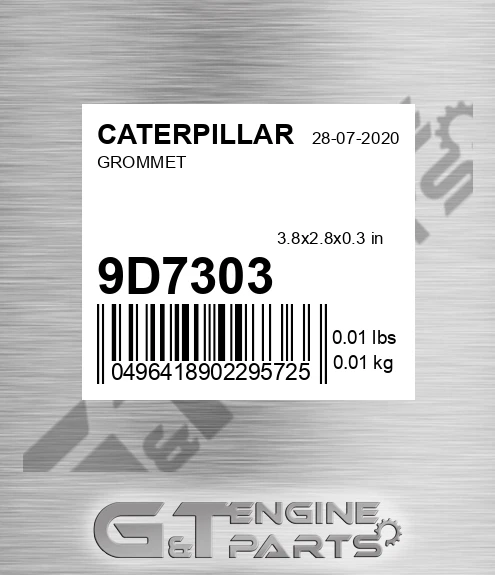 9D-7303 Grommet for CATERPILLAR