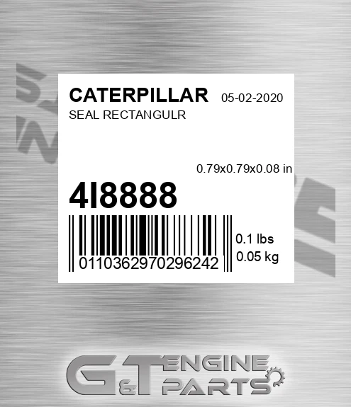4I-8888 Seal Rectangulr for CATERPILLAR