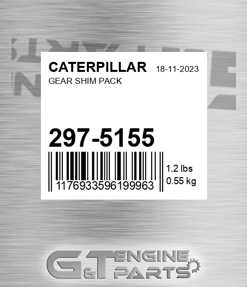297-5155 Gear Shim Pack