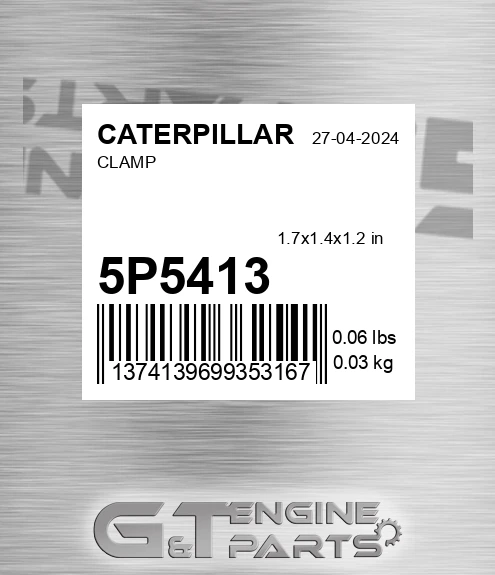 5P-5413 Clamp for CATERPILLAR