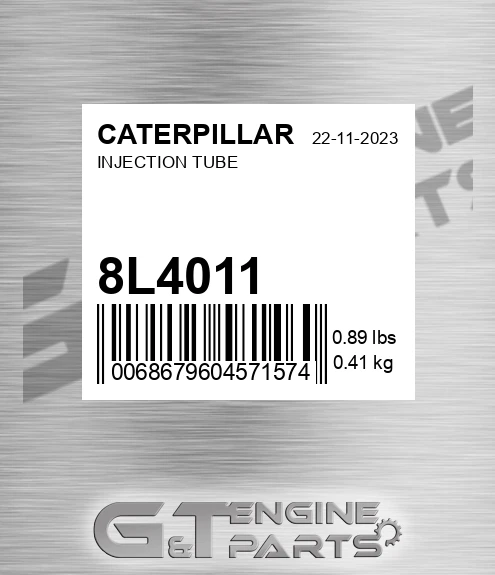 8L-4011 Injection Tube for CATERPILLAR