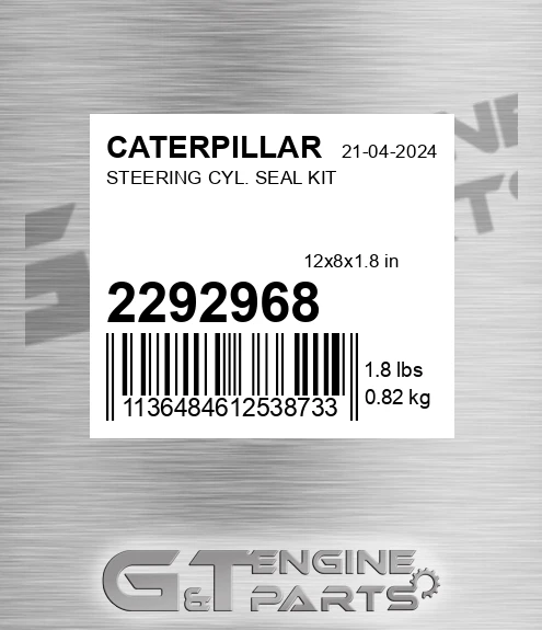 229-2968 Steering Cyl. Seal Kit