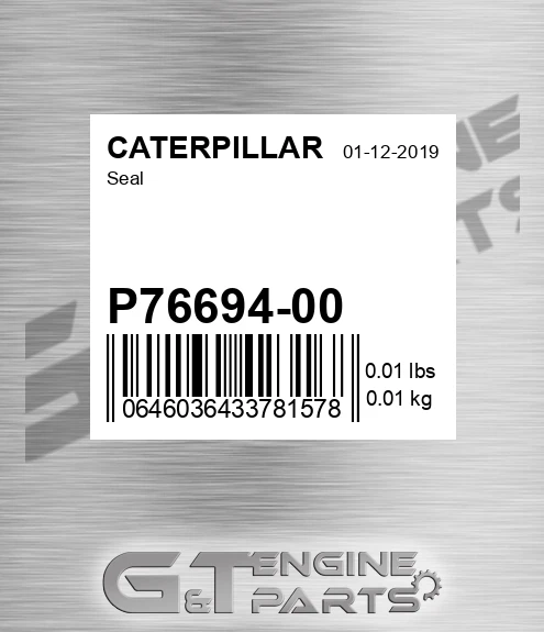 P76694-00 Seal
