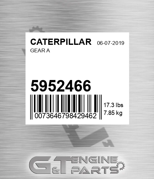 5952466 Gear A