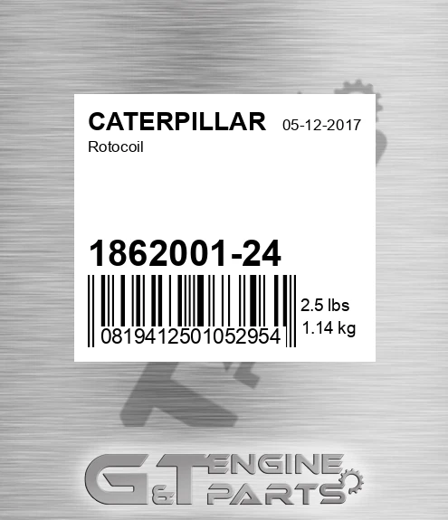 1862001-24 Rotocoil for CATERPILLAR