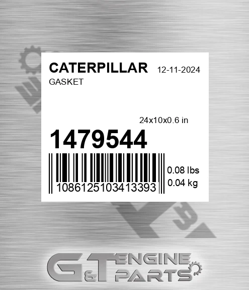 147-9544 Gasket for CATERPILLAR
