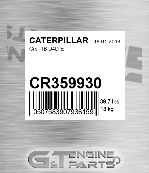 CR3599/30 Grsr 1b D4d-e for CATERPILLAR