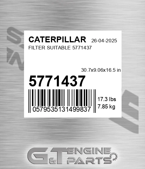 577-1437 Filter Suitable