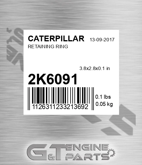 2K-6091 Retaining Ring for CATERPILLAR
