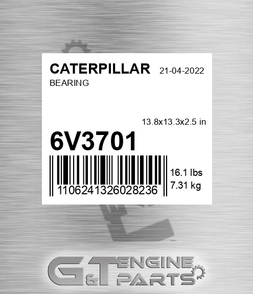 6V-3701 Bearing for CATERPILLAR