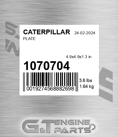 1070704 Plate