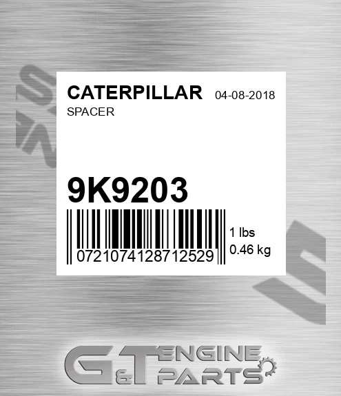 9K9203 Spacer
