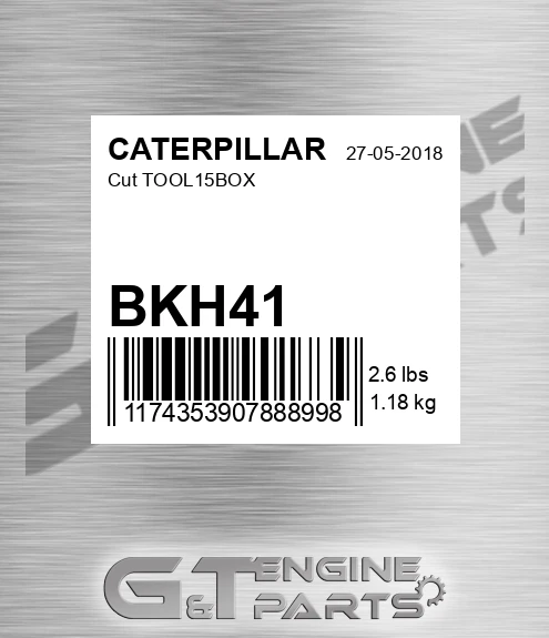 BKH41 Cut Tool15box for CATERPILLAR