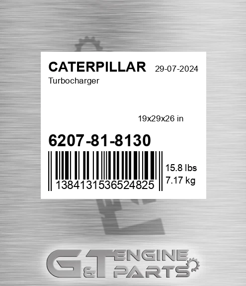 6207818130 Turbocharger