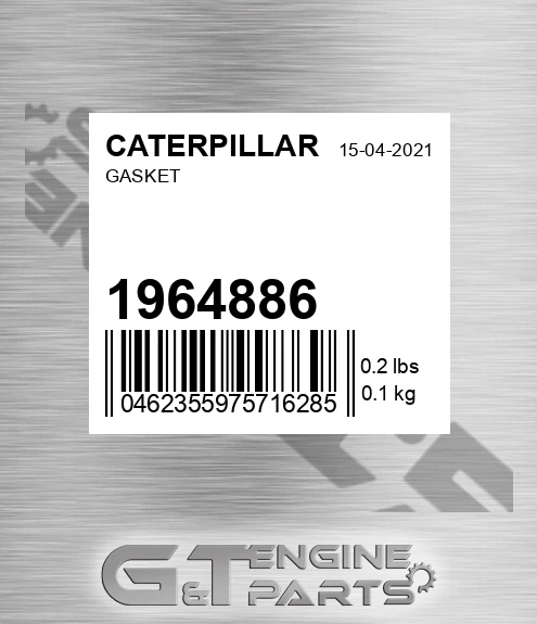 196-4886 Gasket for CATERPILLAR