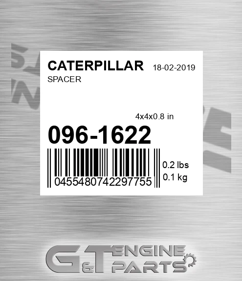096-1622 Spacer