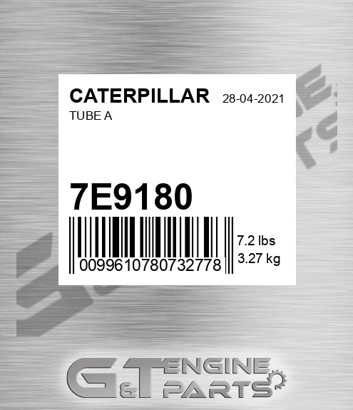 7E9180 Tube A