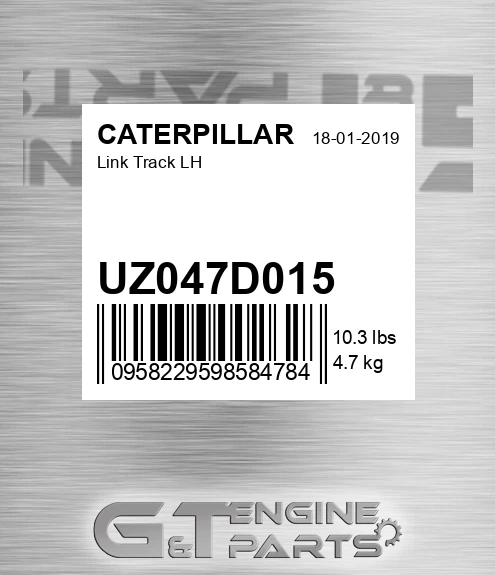 UZ047D015 Link Track Lh for CATERPILLAR