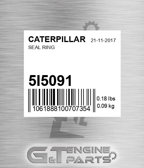 5I-5091 Seal Ring for CATERPILLAR