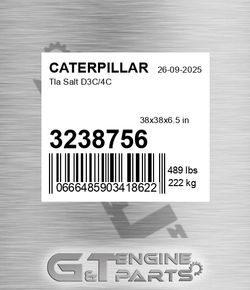3238756 Tla Salt D3c/4c