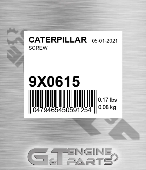 9X-0615 Screw