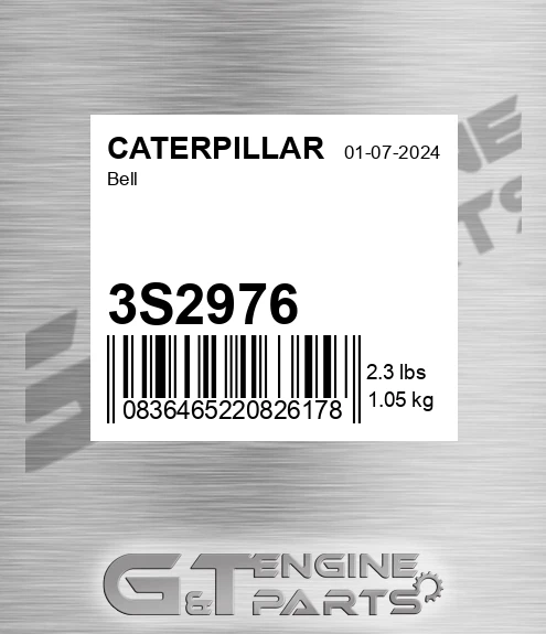 3S2976 Bell for CATERPILLAR