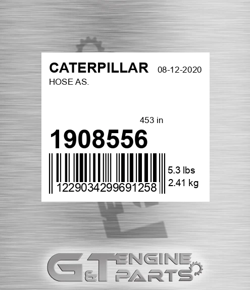 1908556 Hose As. for CATERPILLAR