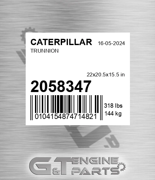2058347 Trunnion