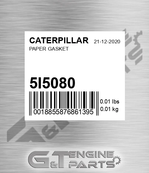 5I-5080 Paper Gasket for CATERPILLAR