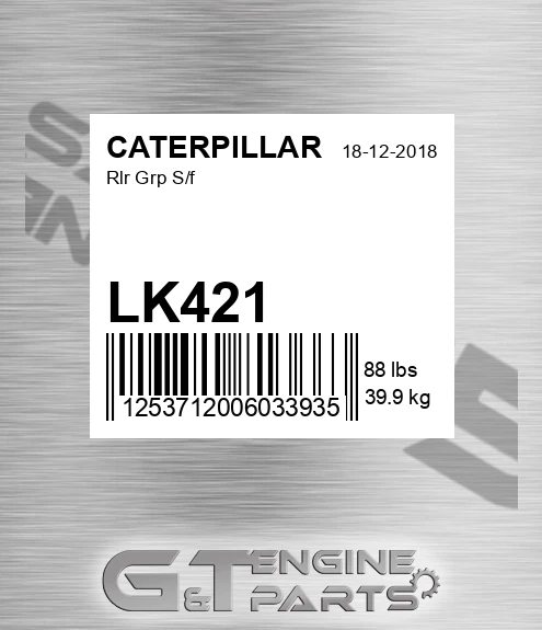 LK421 Rlr Grp S/f for CATERPILLAR